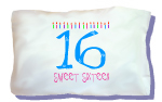 Sweet Sixteen pillowcase