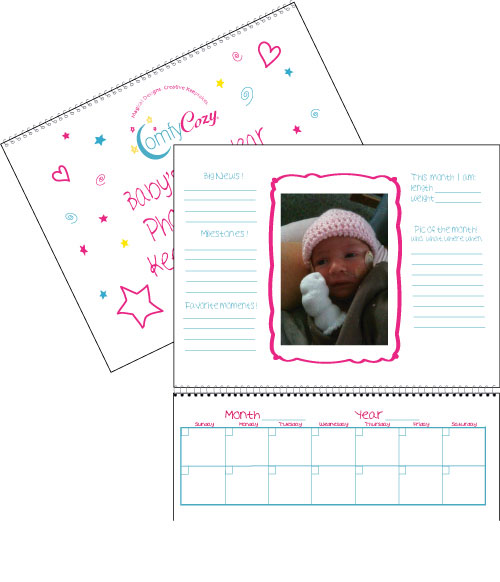 Baby First Year Keepsake Calendar