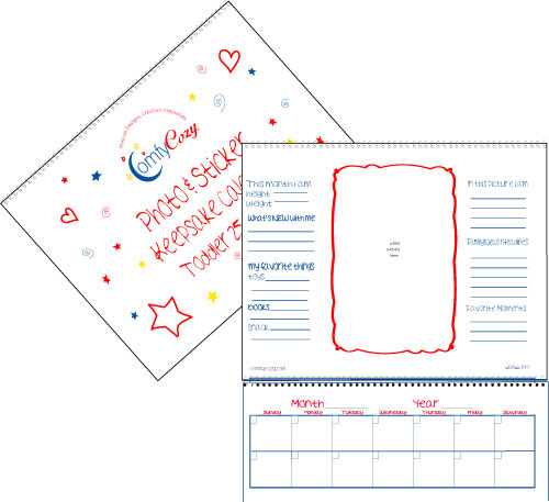 Toddler 25-36 Months Keepsake Calendar