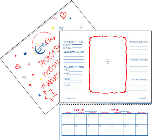 Kindergarten/First Grade Keepsake Calendar