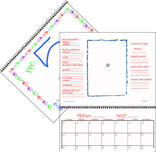 I'm Five! Keepsake Calendar