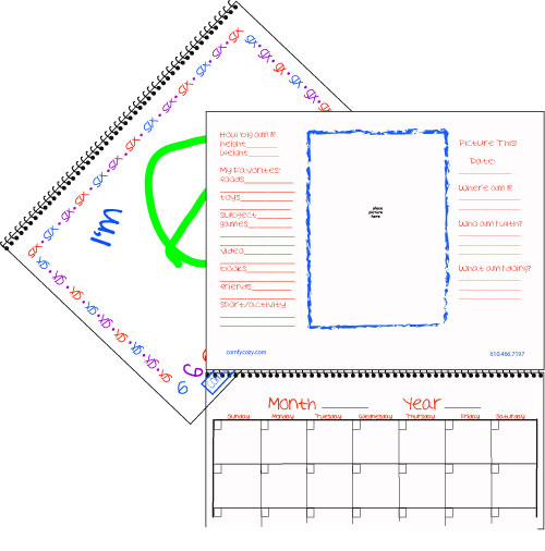 I'm Six! Keepsake Calendar